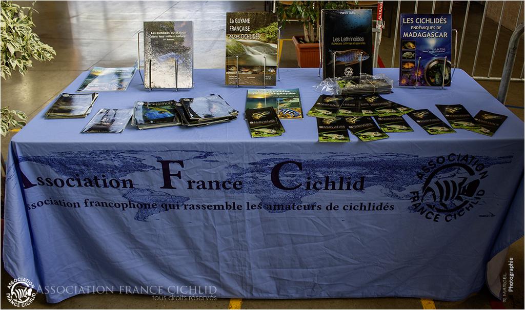 Le stand AFC avant le début