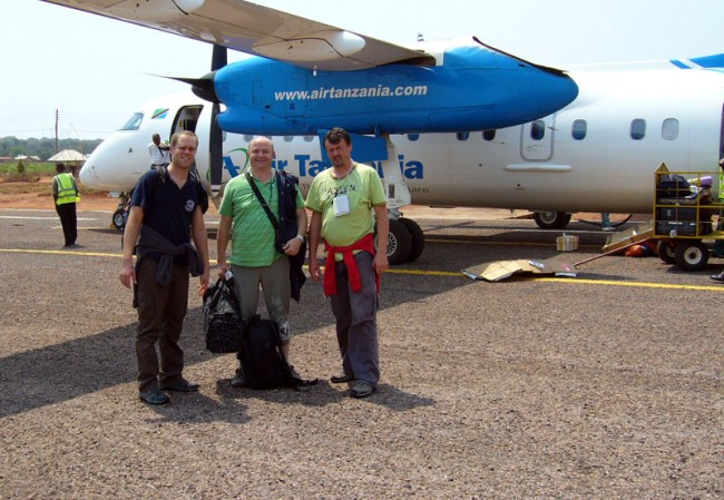 Souvenir de 2010, tarmac de Kigoma.